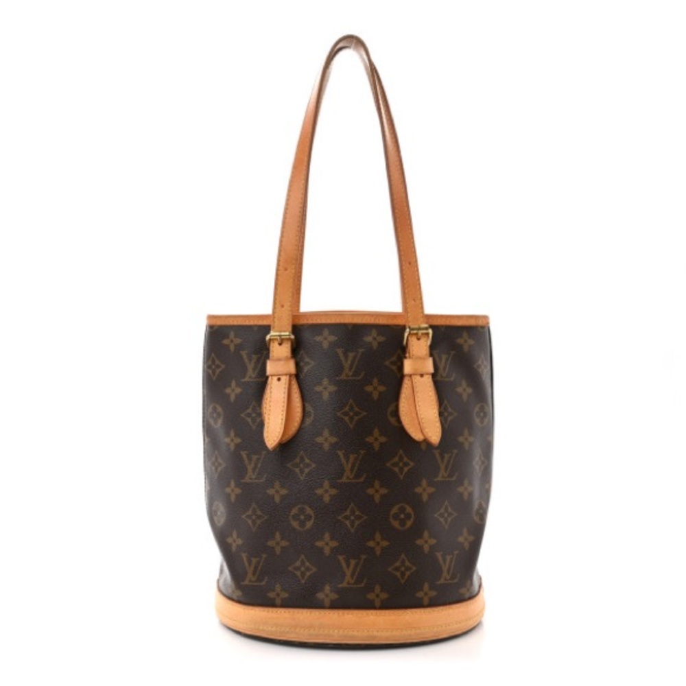 Louis Vuitton Monogram Petit Bucket 23 Bag